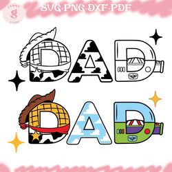 dad toy story svg, toy story dad svg, dad svg,