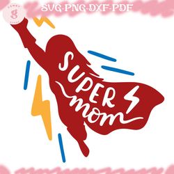 super mom superman mother svg