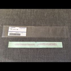 subaru genuine symmetrical awd rear glass decal sticker for impreza wrx sti