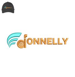 Donnelly Embroidery logo for Cap,logo Embroidery, Embroidery design, logo Nike Embroidery