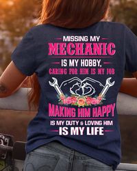 missing my mechnic is my hobby-t-shirt tc001