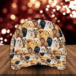 american cocker spaniel cap, hats for walking with pets 1, classic baseball cap all over print