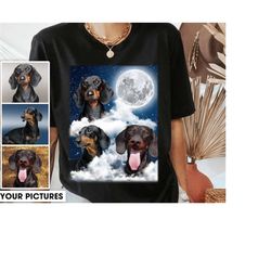 dachshund dog shirt, custom your own photo here, dog custom tee, personalized dog lover, customized pet shirt, a perfect