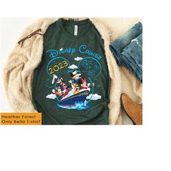 disney cruise family vacation 2023 shirt, retro mickey and friends shirt, magic kingdom, disney pirate shirt, family mat