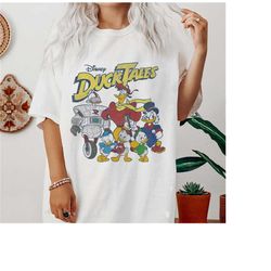 disney ducktales friends group graphic shirt, ducktakes shirt, disneyland family matching shirt, magic kingdom tee, wdw