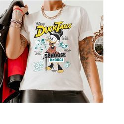 disney ducktales scrooge mcduck comic cover tshirt, ducktales shirt, magic kingdom, disneyland family matching shirts,