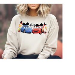 lightning mcqueen sweatshirt, disney cars shirt, montgomery mcqueen shirt, dragon mcqueen shirt, mcqueen hawk tee, fabul