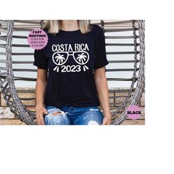 costa rica 2023 shirt, travel shirt, summer family tee, costa rica vacation shirt, family reunion 2023 tee, cute beach s