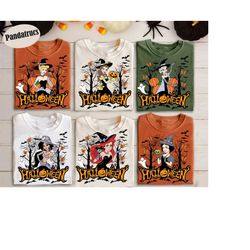 disney princess halloween shirt, disney princess witch shirt, princess jasmine snow white elsa ariel cinderella tiana be