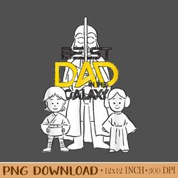 star wars darth vader luke and leia patrick's day png