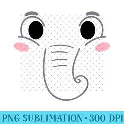 elephant birthday funny elephant halloween - png prints - limited edition and exclusive designs