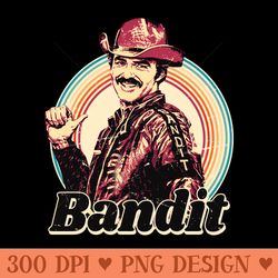 smokey and the bandit burt vintage - transparent png download