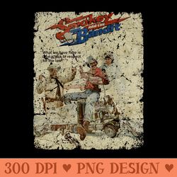 smokey and the bandit top design - sublimation images png download