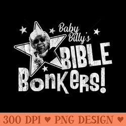 white art baby billys bible bonkers - png art files