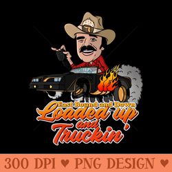 smokey and the bandit cast - high resolution png download