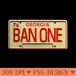 smokey and the bandit ban one tag - sublimation artwork png download