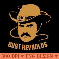 smokey and the bandit burt reynolds - sublimation png designs