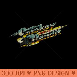 retro style smokey and the bandit - mug sublimation png