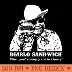 smokey and the bandit diablo sandwich - printable png images