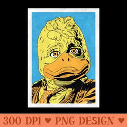 howard the duck pop art - unique sublimation patterns