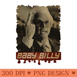 baby billy vintage - png file download