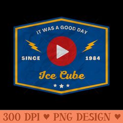 ice cube play button - sublimation templates png