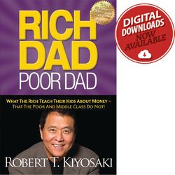 rich dad poor dad ebook pdf file instant download digital product