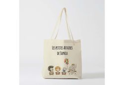 w82y tote bag child, bridesmaid bags, child bag, custom bag child, name bag, shopping baga  by atelier des amis 15