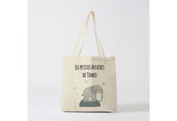 w82y tote bag child, bridesmaid bags, child bag, custom bag child, name bag, shopping baga  by atelier des amis 21