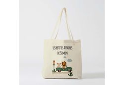 w82y tote bag child, bridesmaid bags, child bag, custom bag child, name bag, shopping baga  by atelier des amis 34