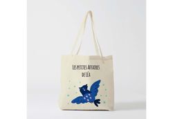 w82y tote bag child, bridesmaid bags, child bag, custom bag child, name bag, shopping baga  by atelier des amis 35