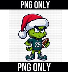 lil grinchey football png, sport png, christmas png