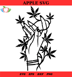 hand cannabis vines svg, sexy hand cannabis svg, sexy hand marijuana svg