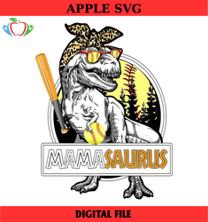 mamasaurus mother day leopard softball bat png,mothers day png,mom png design,mom sublimation