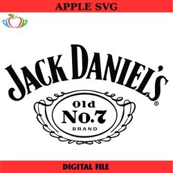 jack daniels label no 7 svg