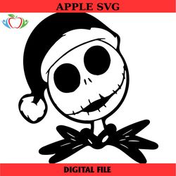 nightmare before christmas, jack skellington face svg, skellington svg, skeleton svg, instant download