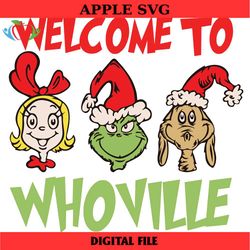 welcome to whoville gricnhmas new png best files design