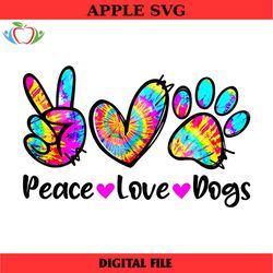 peace love dogs png, tie dye dog paw dog mom png, mama sunflower png, mother's day png, funny mother's day png, mother's