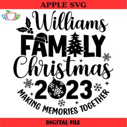 christmas 2023 family shirt svg, christmas 2023 svg, making memories together, christmas matching family shirts, png, sv