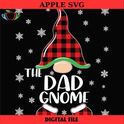 the dad gnome svg, gnomies buffalo plaid svg, gnomies xmas svg, gnomies christmas svg, dad christmas svg