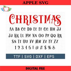 christmas font