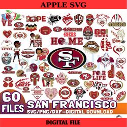 san francisco 49ers svg bundle files for cricut,nfl svg,nfl football,super bowl, super bowl svg,super bowl 2024