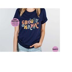groovy mama shirt, groovy shirts, groovy family matching shirts, groovy hippie mom shirts, groovy one shirt, family matc