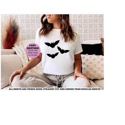 halloween bats shirt, cute halloween shirt, funny halloween gift, halloween gift tee, flying bats shirt, halloween tee,