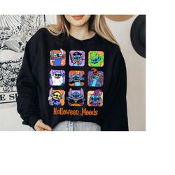 halloween moods disney stitch lilo and stitch shirt, halloween mummy witch shirt, spooky season, disneyland halloween ma