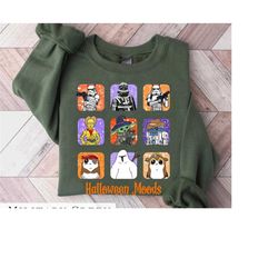 halloween moods star wars characters halloween shirt, halloween mummy witch shirt, spooky season, disneyland halloween m