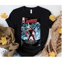 marvel daredevil legacy comic cover shirt, marvel fan gifts, magic kingdom disneyland disney world tee trip gifts unisex