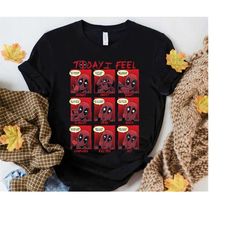 marvel deadpool today i feel panels tshirt, marvel superhero shirt, magic kingdom disneyland trip tee gifts unisex adul