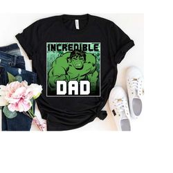 marvel hulk fathers day incredible dad graphic tshirt,fathers day,magic kingdom,disneyland family matching shirts,dis