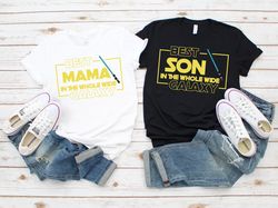 best mama and son t-shirt, hero mama and son shirt, mother and son shirt, disney vacation shirt, mothers day shirt, gift